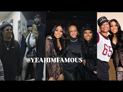Beyonce, Jay Z, Rihanna, Queen Latifah Kick It With Brandy & Monica at The Boy Is Mine Tour in LA