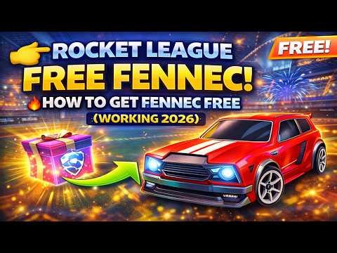 👉 Rocket League FREE Fennec 🔥 How To Get Fennec Free (Working 2026)