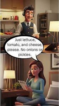 Easy English How to Order Food to Your Hotel Room Room Service Conversation #englishconversation