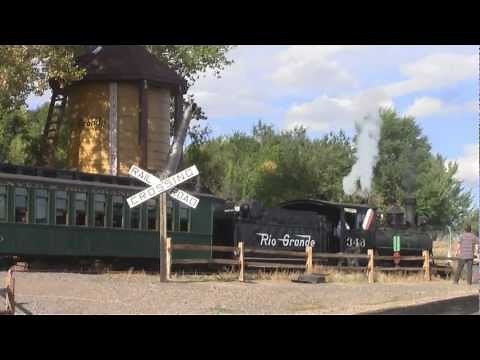 Rio Grande 346 Steam Train