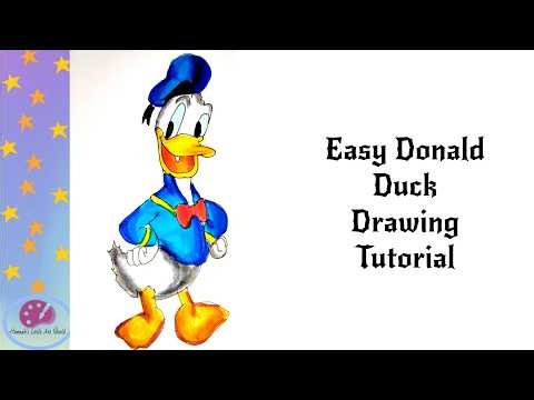 How to Draw Donald Duck