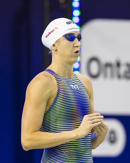 Katarzyna Wasick closed out the Swimming World Cup in style! 🇵🇱 With another 50m Freestyle victory in Toronto, she completed a perfect sweep: winning at all three stops: Carmel, Westmont, and Toronto. And claimed the 50m Freestyle crown 🏆 | World Aquatics