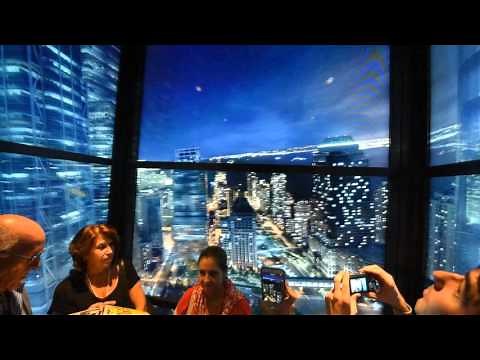 Breathtaking: One World Trade Center Elevator Ride Show animated New York !