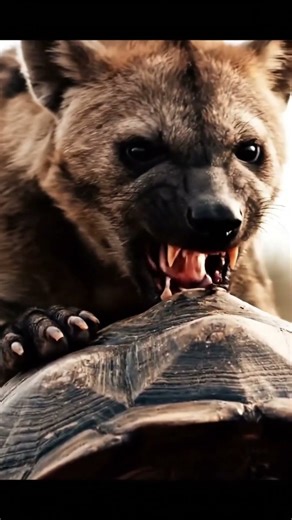 Shell Siege — Hyenas vs Tortoise: Can Jaws Open a Stone Safe?