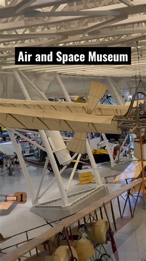 Air and Space Museum #travel #fyp #space #nasa #airplane #museum #spacetravel #history