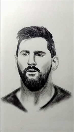 How to draw 🔥☠️ messi #drawing #sketch #messi #sketch #portrait #sketch #drawing #sketch #messi
