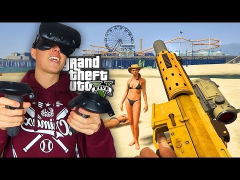 GTA 5 in VR Spielen ! 😱