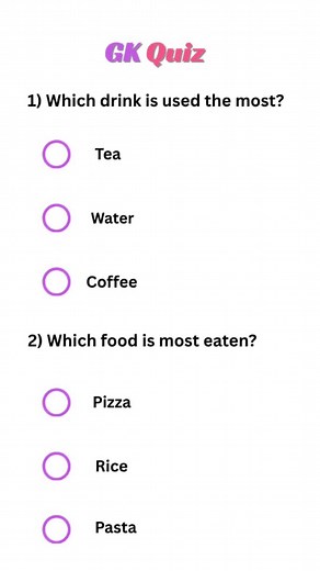 General Knowledge Quiz Challenge: Can You Get Them All Right?