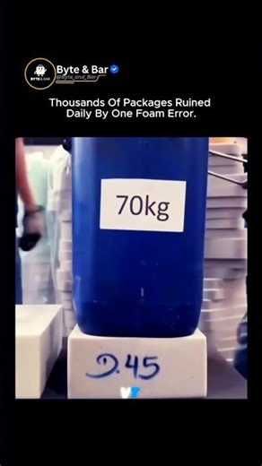 Thousands of Packages Ruined Daily by One Small Foam Error | Hidden Logistics Mistake