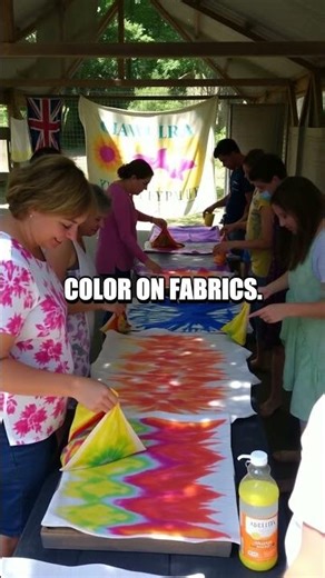 Colorful Tie-Dye Science Experiment