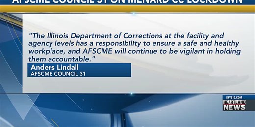 Menard Correctional Center on lockdown
