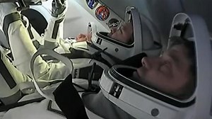 Crew of SpaceX Dragon capsule taken to medical facility after return to Earth