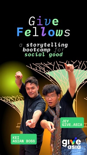 4.7K views · 15 reactions | Storytelling For Good Boot Camp GiveFellows is organising the FIRST EVER Storytelling For Good Boot Camp where youths (ages 15–25) work in teams to support real non-profit campaigns through storytelling and social media. Participants will learn from industry professionals, create content for good, and build skills in storytelling, content creation, influence and digital advocacy. #g#givefellows #giveasia #actsofkindness | Give.Asia | Facebook