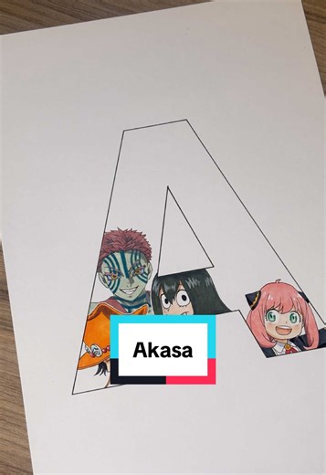Learn to Draw Akasa from Demon Slayer