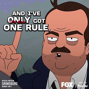 9.3K views · 171 reactions | very important rule, you better take notes  don't miss #grimsburg's special preview, sunday on FOX. next day on Hulu! | Animation Domination | Facebook