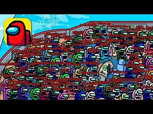 Among Us, but with 1 MILLION SEEKERS in AIRSHIP - HIDE n SEEK Mode