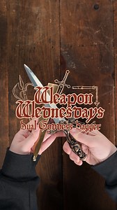6.8K views · 315 reactions | Happy Weapon Wednesday! Today we've got Dual Goddess Dagger from Deepeka. This fully functional dagger has a intricate brass hilt depicting two goddesses on either side. Any weapons you want to see featured? Leave a comment below! --- #medievalcollectibles #weaponwendsday #battleready #fullyfunctional #historical #medieval #celtic #dagger #deepeka | Medieval Collectibles | Facebook