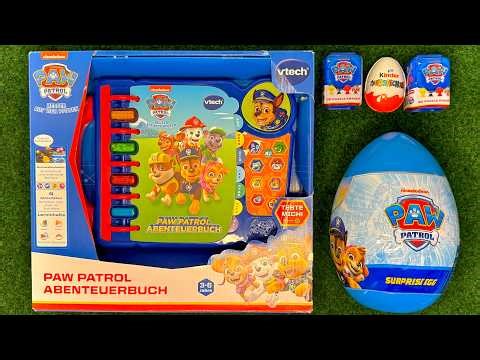 SURPRISE 🎁 Paw Patrol VTech Learning Book Unboxing | Interactive Toy + Surprise Egg | ASMR