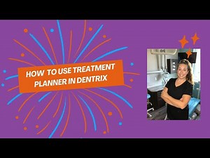 How to use treatment planner in Dentrix (Hygiene addition)
