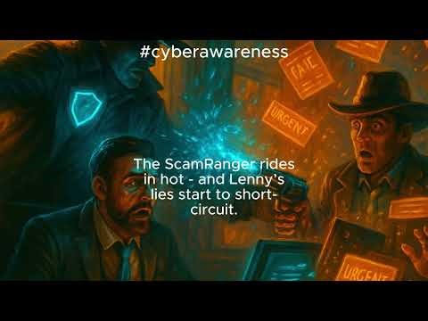 Ledger Lenny: The Invoice Imposter 💼 | Cyber Outlaws of Scamarillo – ScamRanger Rides Again
