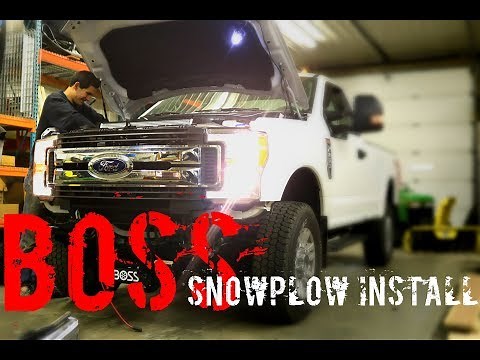 BOSS Plow Install | 2017 F-250 | How To