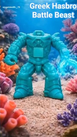 Light blue Crab Battlebeast #80s #vintage #toys #actionfigures #hasbro