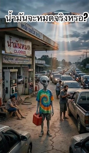 เอเลี่ยนช็อก! น้ำมันจะหมดจริงหรอ #น้ำมันหมด #น้ำมันขาดแคลน #วิกฤตพลังงาน #ของแพง #เศรษฐกิจ #ไวรัล