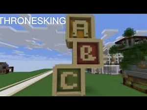 ABC song Minecraft for kids | learning the alphabet song nursery rhymes