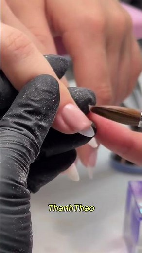 How to apply acrylic nail - ThanhThao