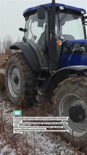 Modern Farm Tractor Power in Action | All-Terrain Field Work #Tractor #Farming #Agriculture