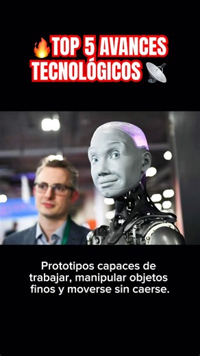 🔥 TOP 5 AVANCES TECNOLÓGICOS 📡 #avance #tecnologia #historia #moderno #innovación #top #datos