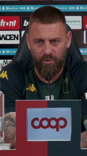 De Rossi spiega cosa può imparare il Genoa dal modello Atalanta