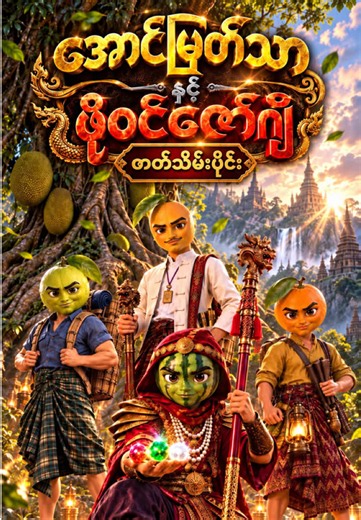 အောင်မြတ်သာနှင့် ဖိုဝင်ဇော်ဂျီ (The End) - 3D Animation