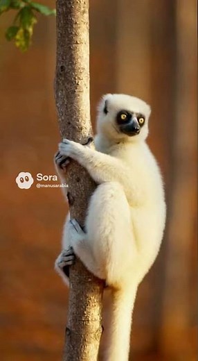 See lemurs that moves like dancing through the trees.