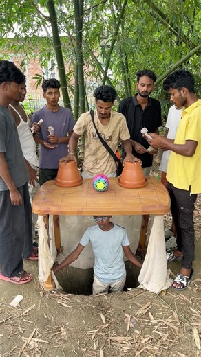 Very Interesting Technic In Funny Ball Games #funny #comedy #gaming #viral