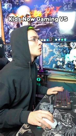 Kids Now Gaming VS Me As A Kid #shorts