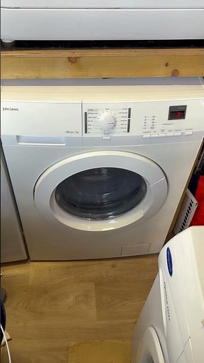 John Lewis JLWM1412 washing machine || Synthetics final 1200 spin