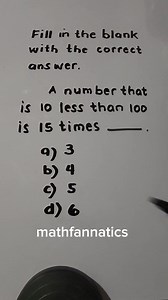 38K views · 300 reactions | Let's test our ability to think out solutions to simple math problems fast and easy. #QuizChallenge #maths #mathskills #exampreparation #fbreels #practice #learning #quiz | Math Fannatics | Facebook