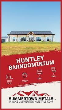 Huntley Barndominium Walk-Through | 1,680 sq ft 3 bed / 2 bath home