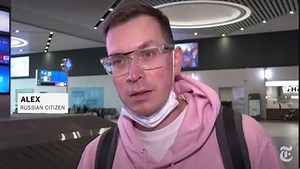 Russian Men Flee the Country to Avoid Fighting in Ukraine