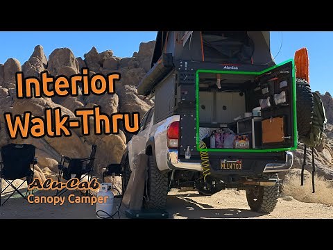AluCab Canopy Camper | Interior | Initial Setup