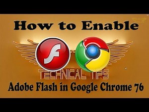 How to Enable Adobe Flash in Google Chrome 76 | Latest Chrome Version | New Features in Chrome 76