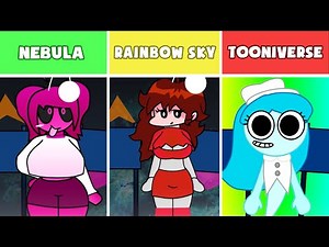 Incredibox: Nebula Vs Rainbow Sky Vs Tooniverse | Peak Mod!!!
