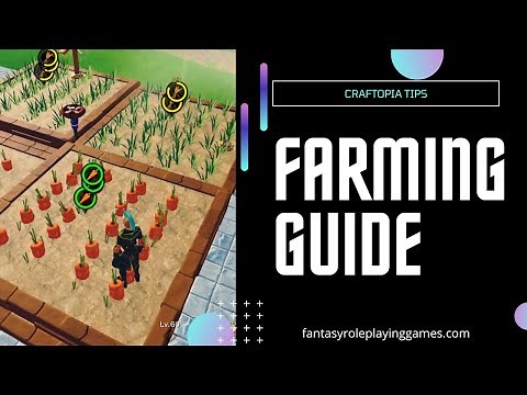 Craftopia Farming Tutorial | Breed Improvement Plant | Peaches | 2023