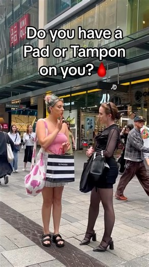 676K views · 10K reactions | ALWAYS carry a spare pad or tampon to help out a fellow queen 喝 #pads #tampons #periodhelp #periodchat #sydney #sephora #makeupgiveaway @sephoraaus @anastasiabeverlyhills @pixibeauty | Jenna With The Pink | Facebook