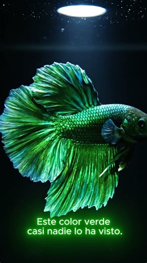 “El Betta Verde Más Raro del Mundo 😱 ¡No Vas a Creer Su Color!”