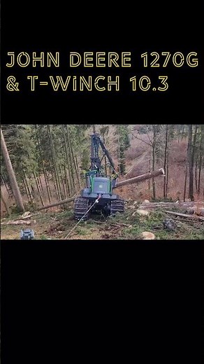 John Deere 1270G & T-WINCH 10.3