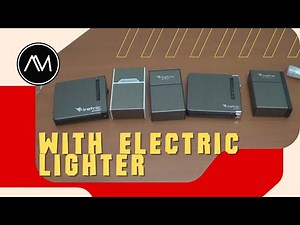 5 Kotak Rokok Korek Api Elektrik / Cigarette Case with Electric Lighter