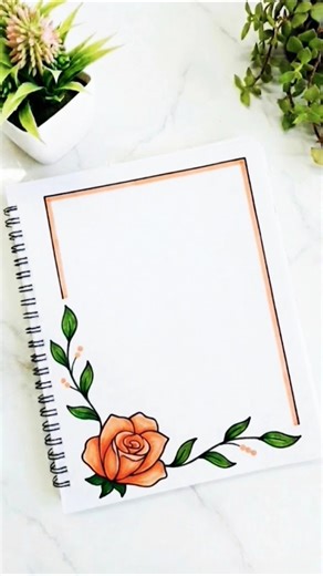 5 EASY BORDER DESIGNS / SCHOOL PROJECTS / ASSIGNMENTS / FRONT PAGE✨#shorts #art #drawing