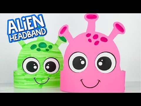 Alien Headband Craft For Kids